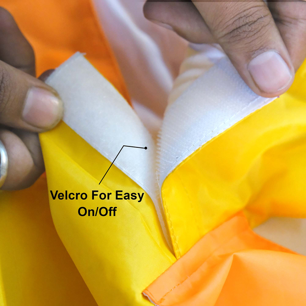 Thunder Dog Raincoat for Dogs (Yellow Orange)