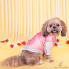 The Papaw Cartel Raw Silk Ethnic Koti with White Banarasi Kurta for Dogs & Cats (Pink) Both-Clothing & Accessories The Papaw Cartel Dropship S
