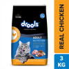 Drools Real Chicken Adult Cat Dry Food Cats- Dry food Drools 3kg