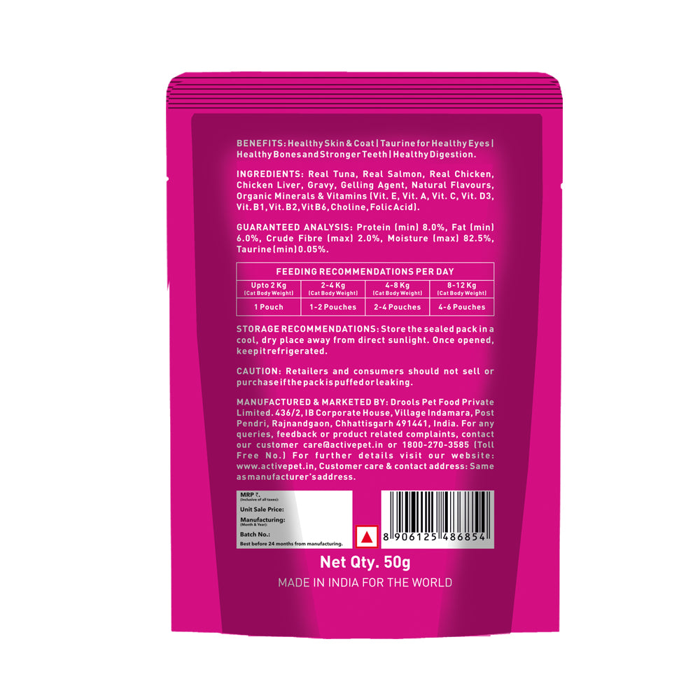 Active Real Tuna Fish in Gravy Adult Cat Wet Food ( Buy 1 Get 1 ) Cats-Wet Food Active