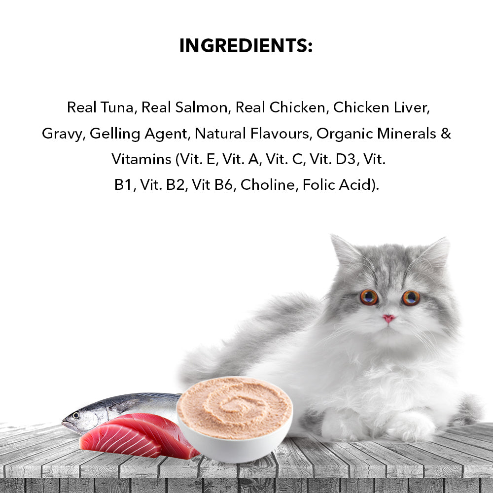 Active Real Tuna Fish in Gravy Adult Cat Wet Food ( Buy 1 Get 1 ) Cats-Wet Food Active