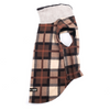 Pets Way Checks Winter Jacket for Dogs (Brownie) Dogs-Clothing & Accessories Pets Way Dropship