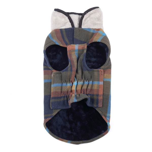 Pets Way Checks Winter Jacket for Dogs