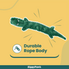Zippy Paws Reptilez Alligator Rope Toy for Dogs Dogs-Toys Zippy Paws