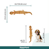 Zippy Paws Reptilez Bearded Dragon Rope Toy for Dogs Dogs-Toys Zippy Paws