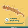 Zippy Paws Reptilez Bearded Dragon Rope Toy for Dogs Dogs-Toys Zippy Paws