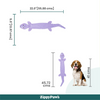 Zippy Paws Purple Lizard Rope Toy for Dogs Dogs-Toys Zippy Paws