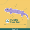 Zippy Paws Purple Lizard Rope Toy for Dogs Dogs-Toys Zippy Paws