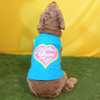 Skatrs Bitches Love Me Printed Summer Cotton T Shirt for Dogs and Cats (Blue) Both-Clothing & Accessories Skatrs