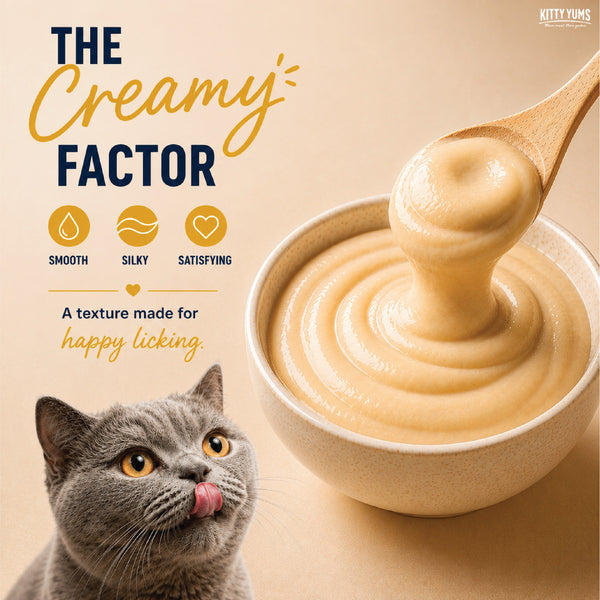 Kitty Yums Lickable Salmon & Skipjack Creamy Cat Treat