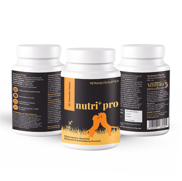 Venttura Nutri Plus Pro Multi Vitamin Chewable Tablets for Dogs