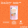 Schesir Baby Salmon and Chicken Mousse Kitten Cat Wet Food Cats-Wet Food Schesir