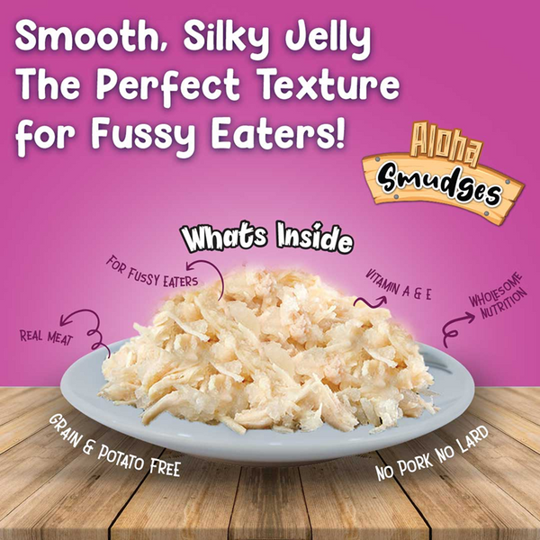 Aloha Smudges Chicken in Jelly Adult Cat Wet Food