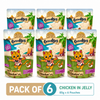 Aloha Smudges Chicken in Jelly Adult Cat Wet Food Cats-Wet Food Smudges