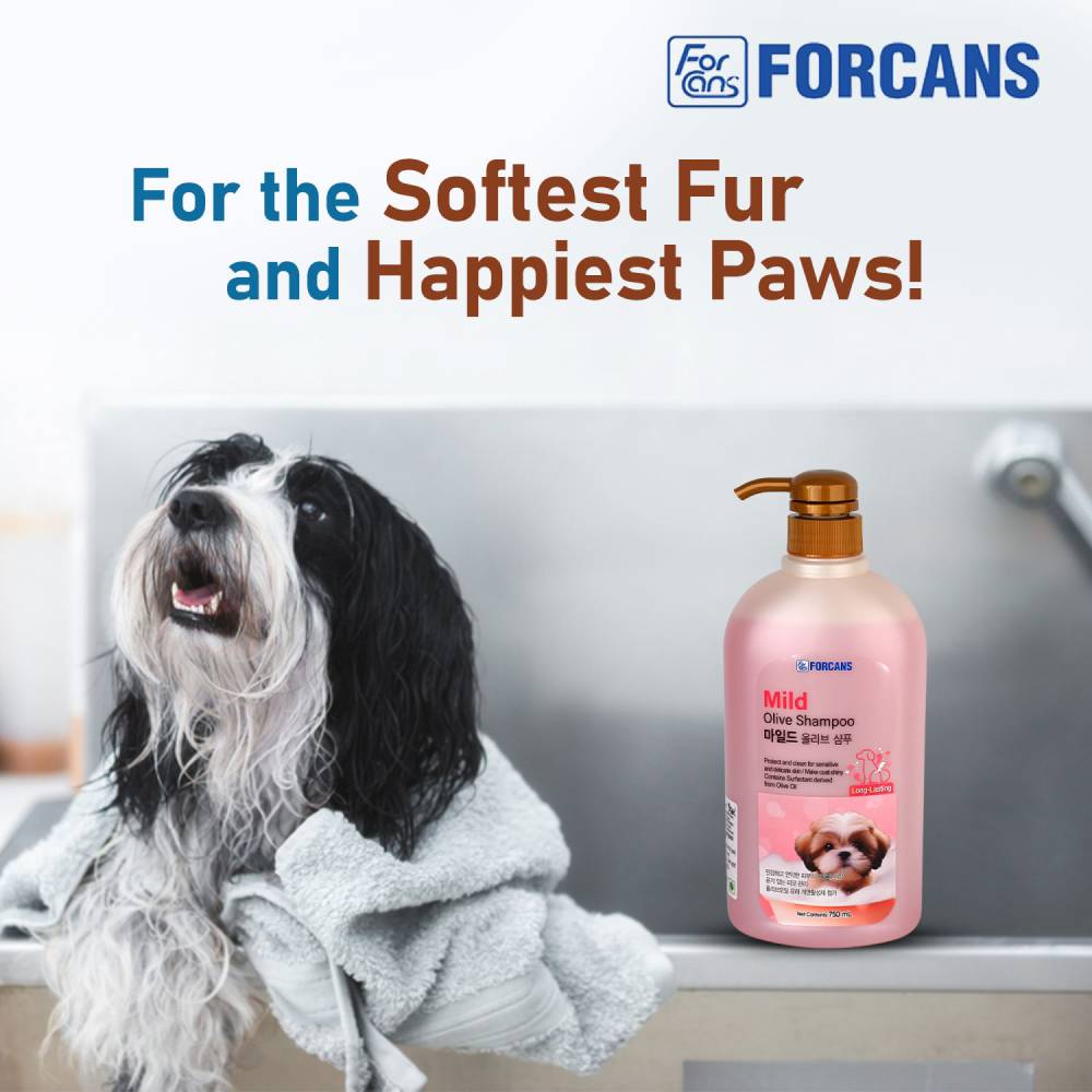 Forbis/Forcans Mild Olive Shampoo for Puppies & Kittens