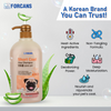 Forbis/Forcans Short Coat Aloe Shampoo for Dogs