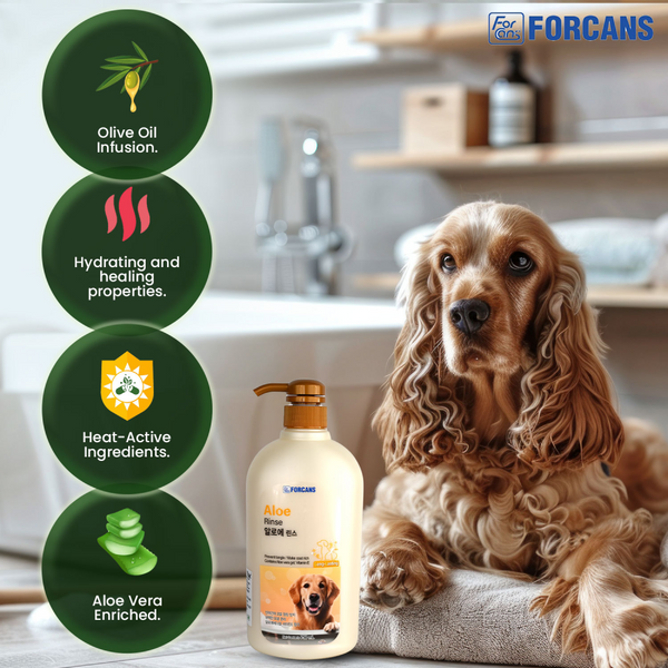 Forbis/Forcans Aloe Rinse Conditioner for Dogs