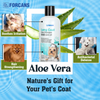 Forcans Aloe Long Coat Shampoo for Dogs Dogs-Grooming Supplies Forcans