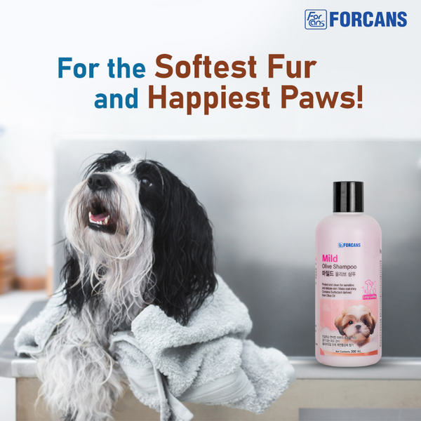 Forcans Mild Olive Shampoo for Dogs