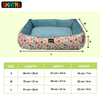 Skatrs Cozy Love Printed Lounge Bed for Dogs and Cats Both-Bedding, Mats & Travel Supplies Skatrs