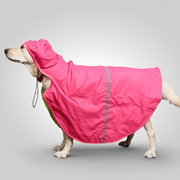 Skatrs Full Coverage Cape Style Raincoat for Dogs and Cats (Pink)