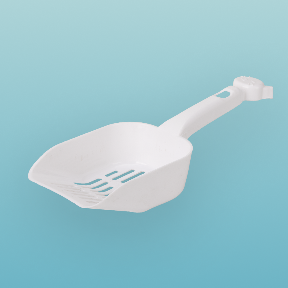 Skatrs Litter Scooper for Cats (White) Litter Supplies Skatrs 24 cm