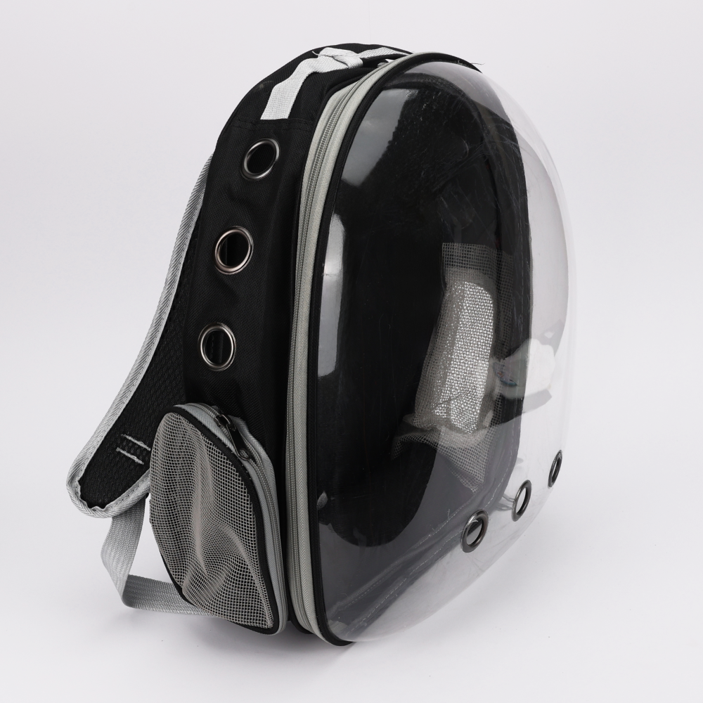 Skatrs Astronaut Space Capsule Carrier Backpack for Cats (Black) Cats-Bedding, Mats & Travel Supplies Skatrs 33cm