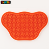 Skatrs Licky Mat for Dogs and Cat (Orange) Both-Bowls & Feeders Skatrs