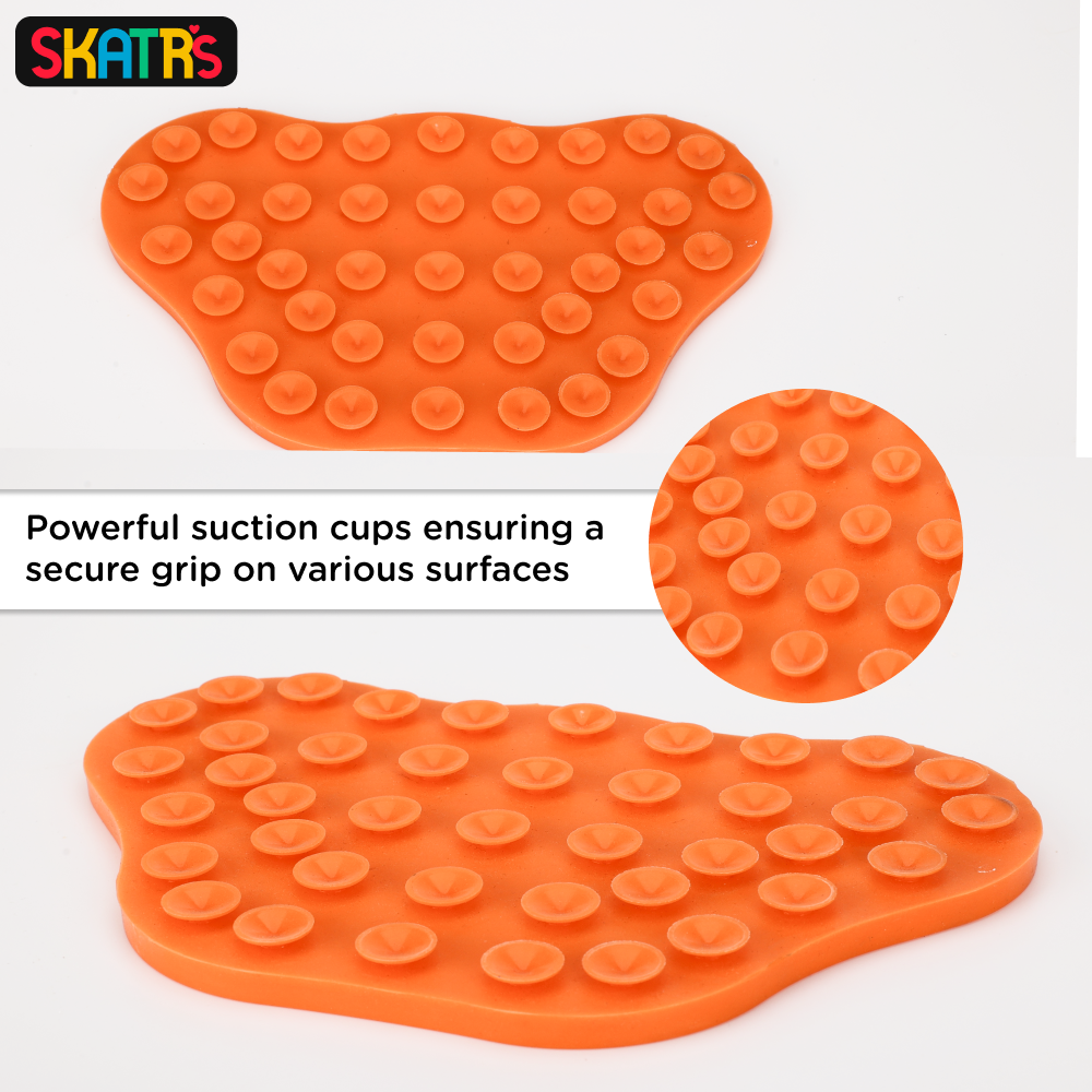 Skatrs Licky Mat for Dogs and Cat (Orange)