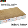 Skatrs Claw Comfort Cat Scratcher with 2g Premium Catnip Free