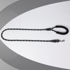 Skatrs Reflective Nylon Rope Leash for Dogs (Black/White) Both-Collar, Leashes, harnesses Skatrs