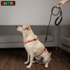 Skatrs Reflective Nylon Rope Leash for Dogs (Black/White) Both-Collar, Leashes, harnesses Skatrs