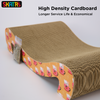 Skatrs Scratch to Purrfection Cat Scratcher with 2g Premium Catnip Free