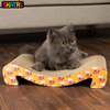 Skatrs Scratch to Purrfection Cat Scratcher with 2g Premium Catnip Free