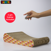 Skatrs Scratch Me Maybe Cat Scratcher with 2g Premium Catnip Free Cats-Toys Skatrs