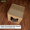 Skatrs Paw and Whiskers Cat House with 2g Premium Catnip Free