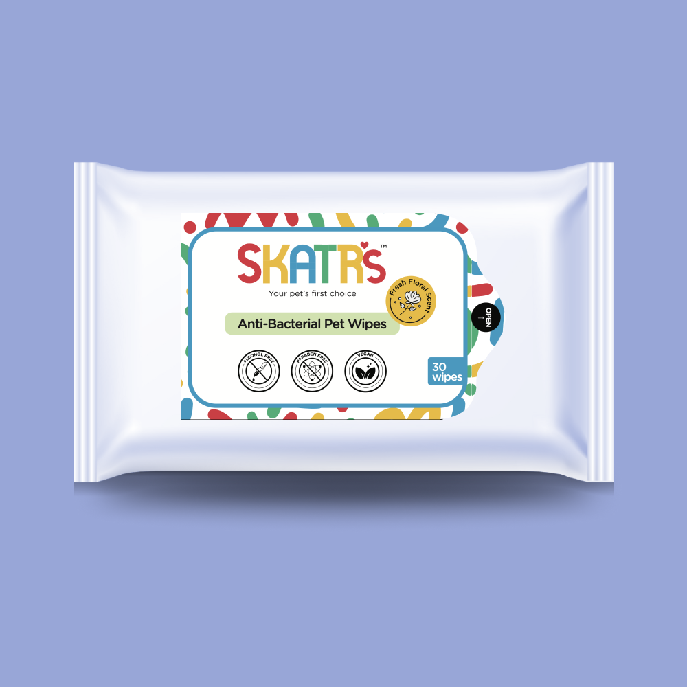 Skatrs Antibacterial Cleaning Wipes for Dogs and Cats Rewards Both-Grooming Supplies Skatrs 30pcs