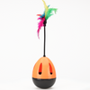 Skatrs Feather Interactive Tumbler Toy for Cats (Orange) Cats-Toys Skatrs 19cm