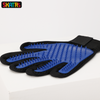 Skatrs Mess Free Deshedding Grooming Gloves for Dogs and Cats (Blue) Both-Grooming Supplies Skatrs