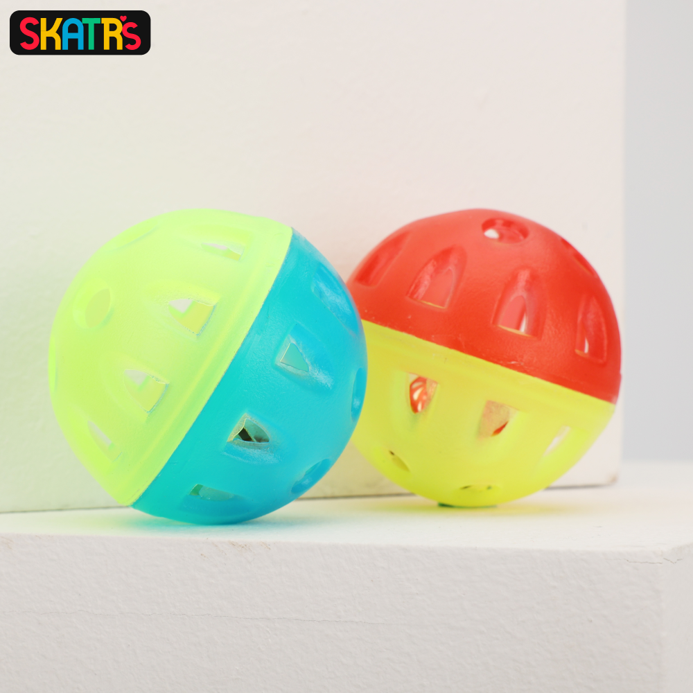 Skatrs Bell Round Toy for Cats (Pack of 2) Cats-Toys Skatrs