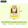 Skatrs Carrier Backpack with Front Pocket for Cats (Yellow) Cats-Bedding, Mats & Travel Supplies Skatrs