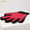 Skatrs Mess Free Deshedding Grooming Gloves for Dogs and Cats (Pink) Both-Grooming Supplies Skatrs