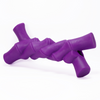 Skatrs Rubber Twisted Bone Toy for Dogs (Purple) Dogs-Toys Skatrs 23cm