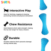 Skatrs Latex Dumbell Toy for Dogs (Blue) Dogs-Toys Skatrs