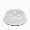 Skatrs Antiskid Slow Feeder Bowl for Dogs and Cats (White) Both-Bowls & Feeders Skatrs 23cm