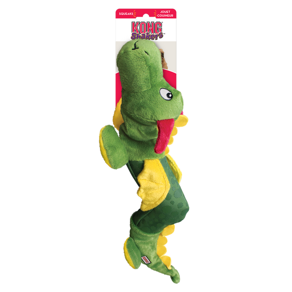 Kong Shakers Dragon Toy for Dogs (Green)