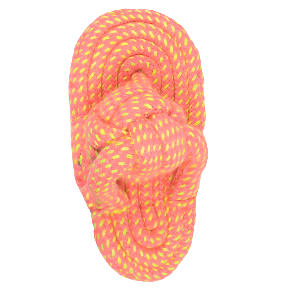 Skatrs Sandal Shaped Hand Made, Durable Rope Chew Toy for Dogs & Cats (Orange) Both-Toys Skatrs
