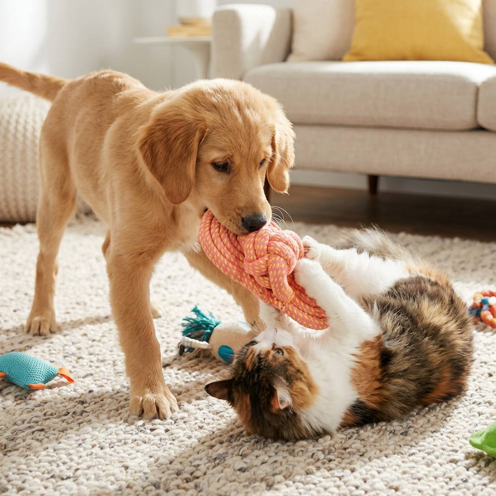 Skatrs Sandal Shaped Hand Made, Durable Rope Chew Toy for Dogs & Cats (Orange) Both-Toys Skatrs