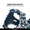 Truelove Floral No Pull Cordura Fabric Harness for Dogs (Saxony Blue) Dogs-Collar, Leashes, harnesses True Love