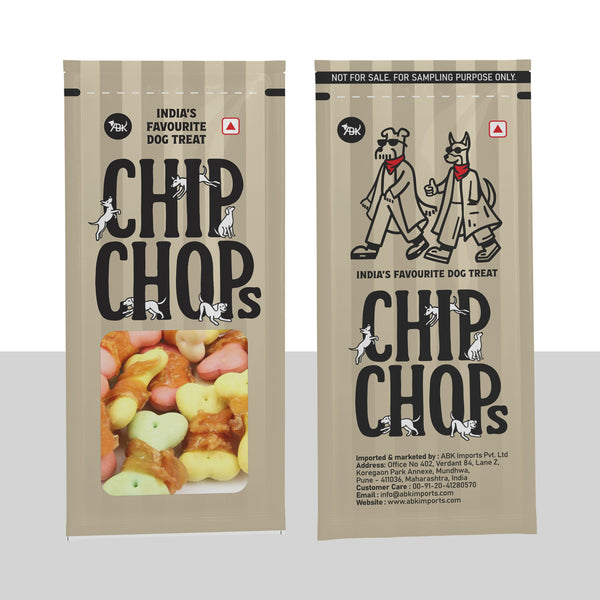 Chip Chops Biscuit Twined with Chicken Dog Treats